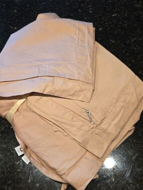 Blush Pink Duvet Cover Set.  BOLL & BRANCH